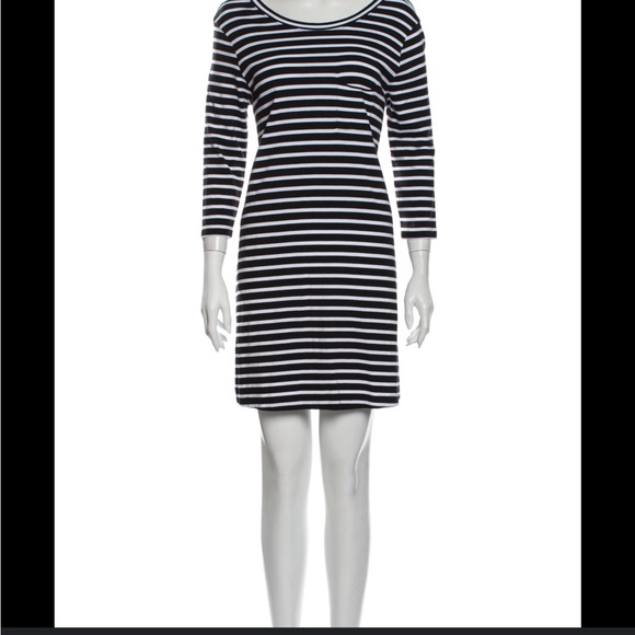 Sanctuary black and white striped dress Size Small - Picture 3 of 7